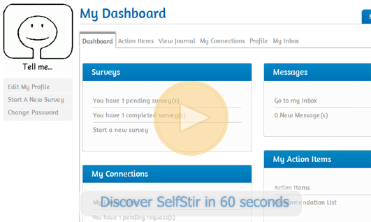 SelfStir Dashboard