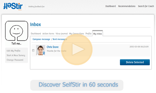 SelfStir internal messaging