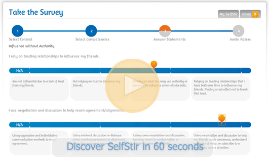 Take the 360 degree feedback Survey
